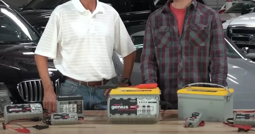 Disconnecting The Car Battery Plates