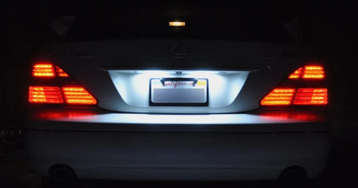 Legal Requirements For Illuminated Number Plates