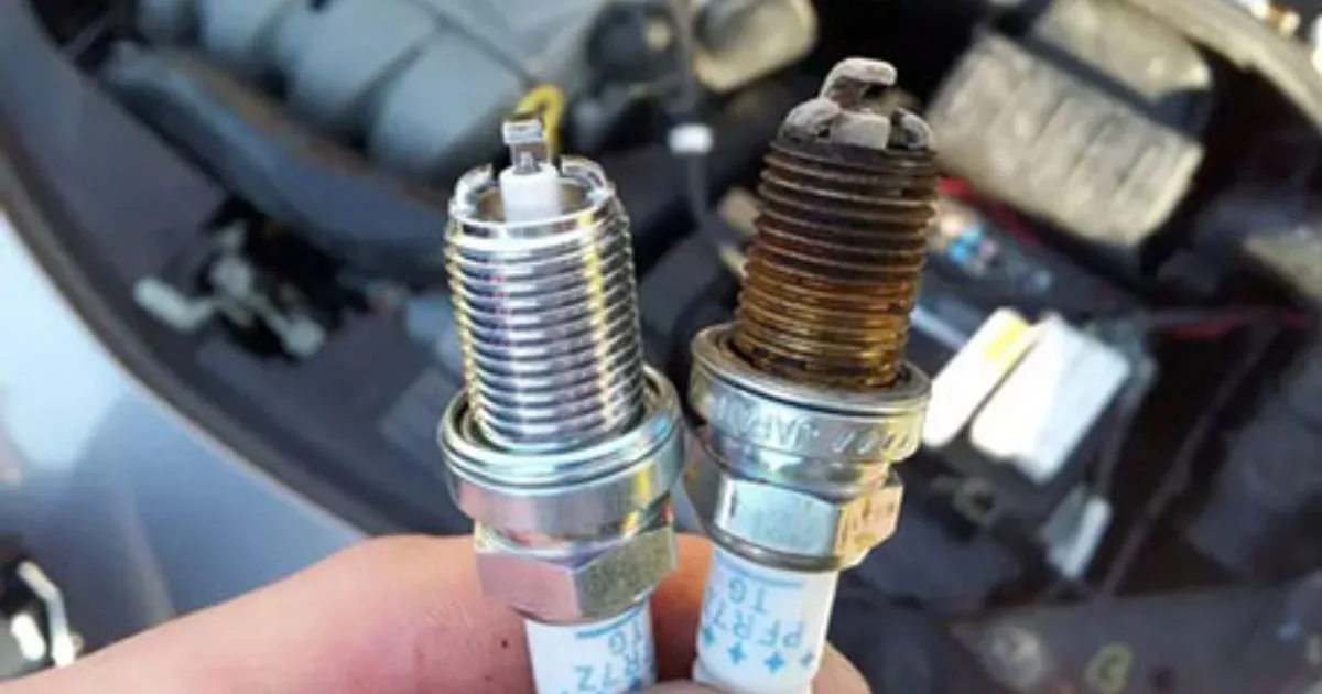 Visual Spark Plug Damage