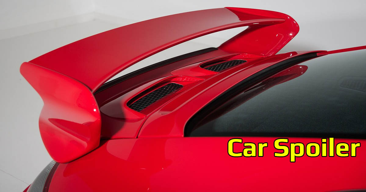 What is the Benefit of a Car Spoiler: Aerodynamic Edge