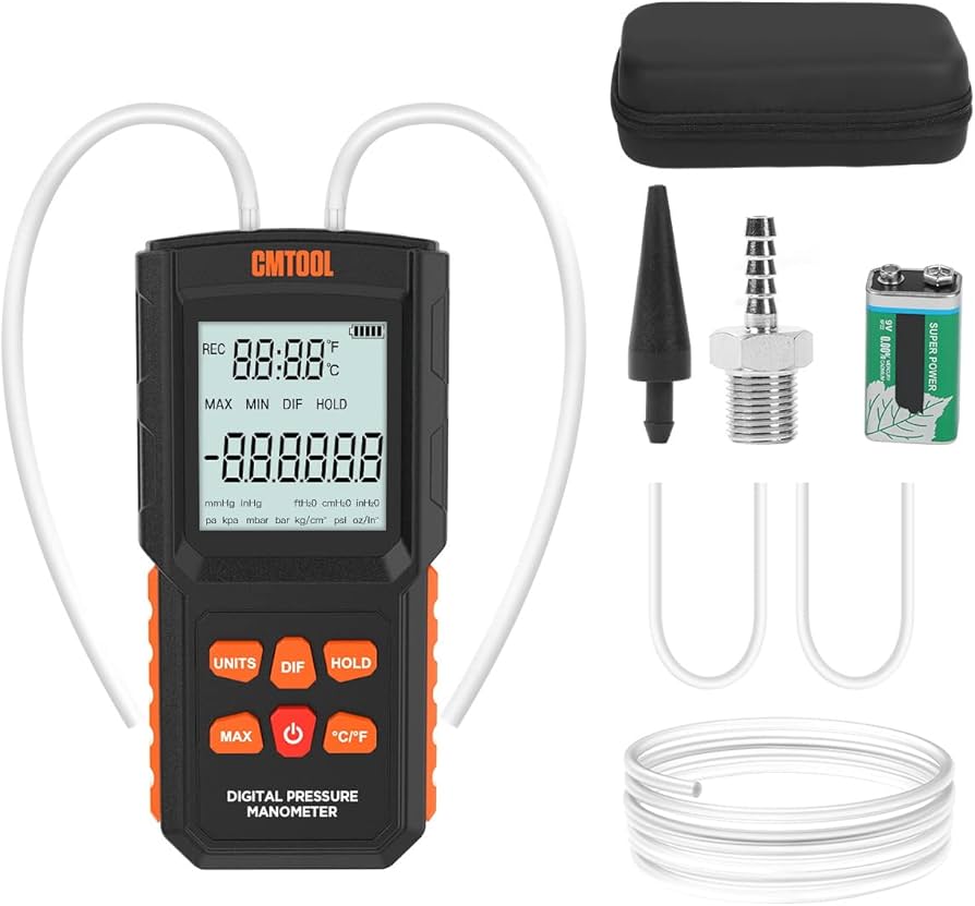 How to Use a Digital Car Manometer