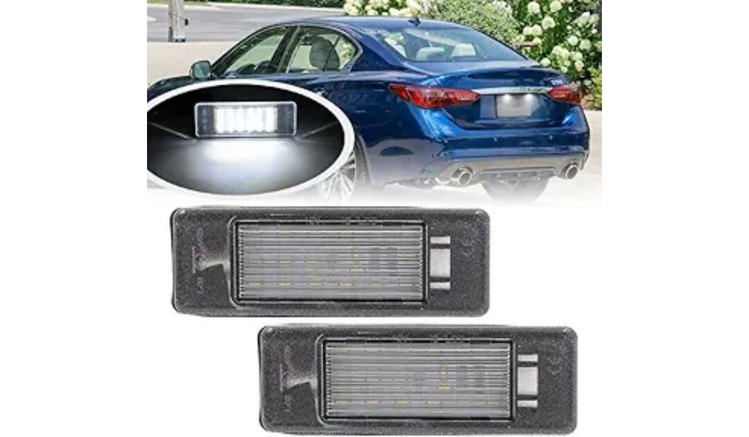 Car Number Plate Lamps: Enhancing Safety And Style