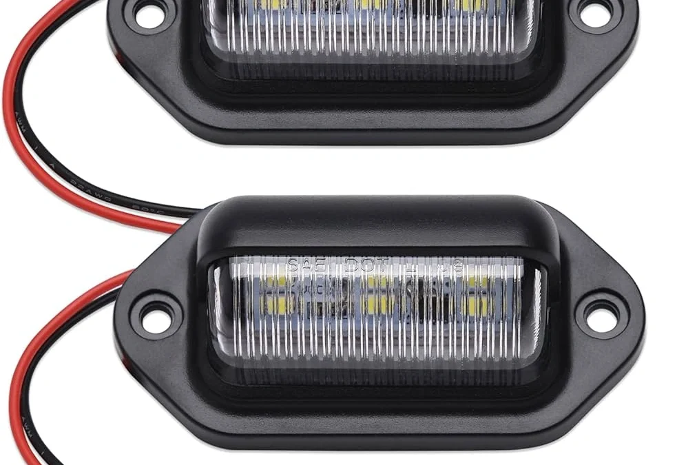 Top Features to Look for in Registration Plate Lamps